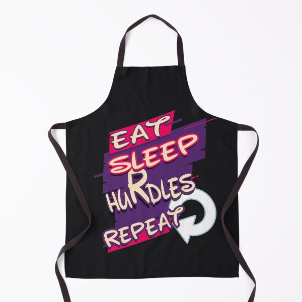 Item preview, eat sleep hurdles repeat designed and sold by hakiseller.