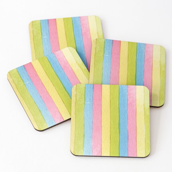 Item preview, Candyfloss Stripes designed and sold by artycraftylady.