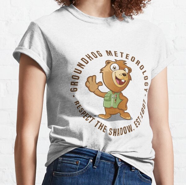 Groundhog Day 2021 Happy Ground Hog Men Women Kids Funny T-Shirt Classic T-Shirt