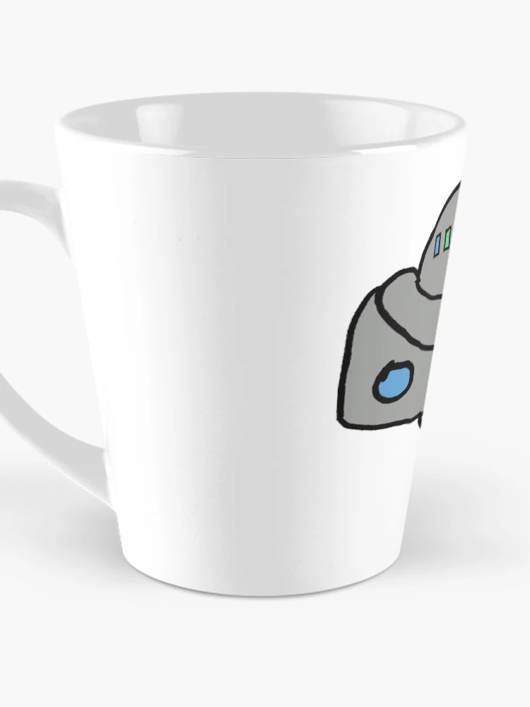 Thumbnail 3 of 4, Coffee Mug, Robot UFO designed and sold by PyroPython.