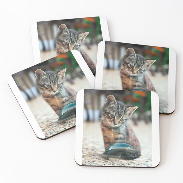 Item preview, Kitten Double Exposure designed and sold by Saryu Art and Design.