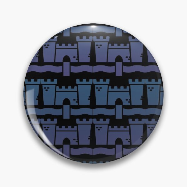 Item preview, Castles repeating pattern designed and sold by chihuahuashower.