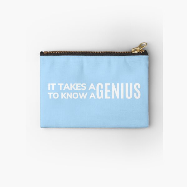 Item preview, It Takes A Genius To Know A Genius - White Text designed and sold by PandaSoul.
