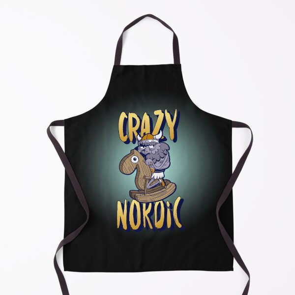 Item preview, Crazy Nordic Viking Cartoon designed and sold by RusticHouse.