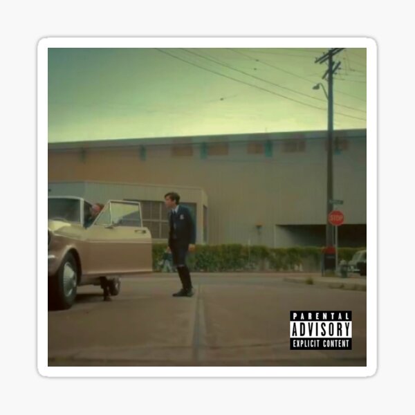 "Umbrella Album Cover " Sticker by kibosketches Redbubble