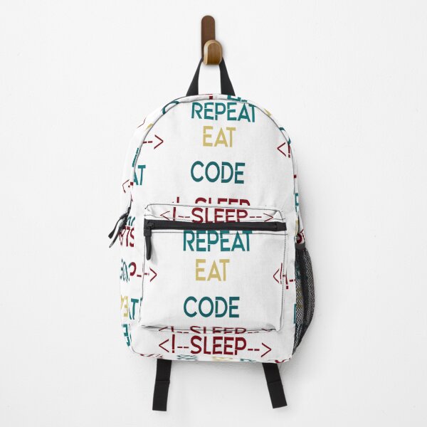 Item preview, Eat Sleep Code Repeat designed and sold by Halia Falih.