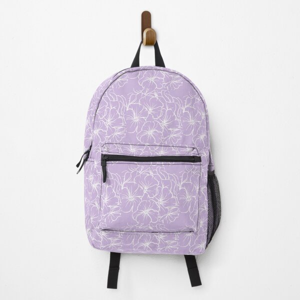 Vista previa del artículo con la obra «Patrón de flor morada lila», diseñado y vendido por NelBo.
