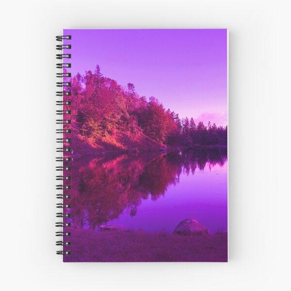 Item preview, Mauve Forest Sunset in Norway designed and sold by Artdianarada.