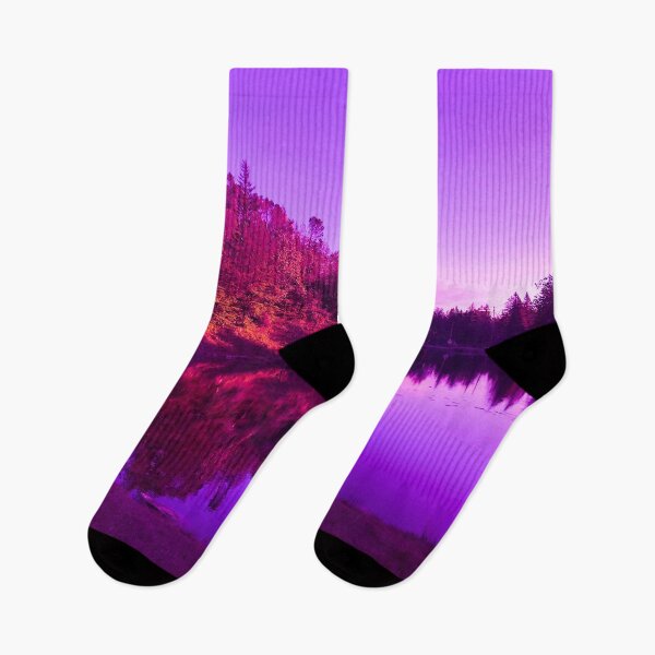 Item preview, Mauve Forest Sunset in Norway designed and sold by Artdianarada.