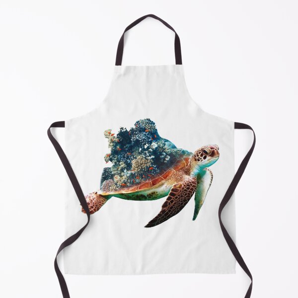 Item preview, Sea Turtle Double Exposure designed and sold by Saryu Art and Design.
