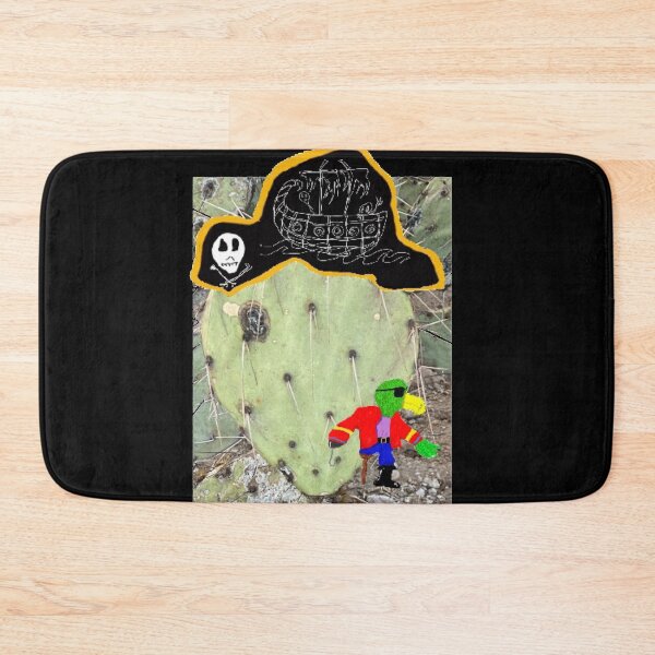 Item preview, One Eyed Pirate Captain Jack And Parrot Sid Snidely designed and sold by pinkyjainpan.