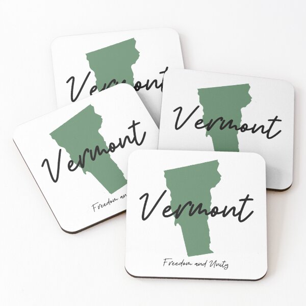 Artikelvorschau, Vermont State Motto Freiheit und Einheit entworfen und verkauft von Danielle Slade.