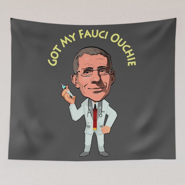 Item preview, I Got My Fauci Ouchie Vaccination T-Shirt, Get Vaccinated Shirt, Dr. Fauci Ouchie Vaccine Sticker Fauci Ouchie shirt, Vaccines Shirt, Funny Vaccines Shirt, Vaccinated Shirt, Dr. Fauci Gift Shirt designed and sold by GalleryArtField.