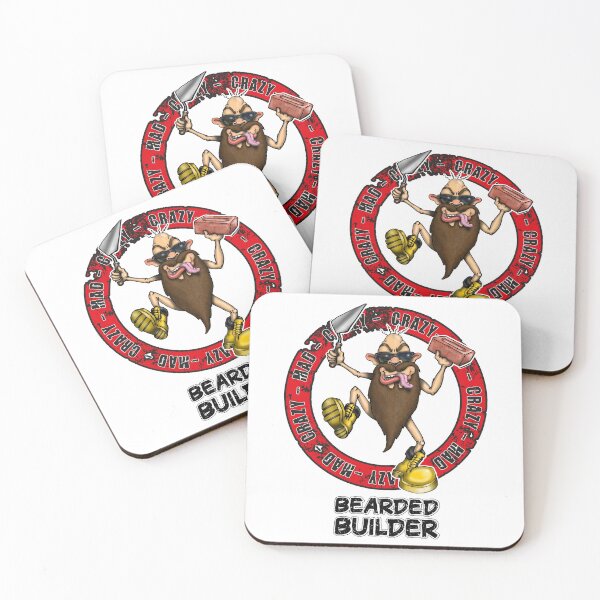 Item preview, Bearded Builder Funny Hardhat designed and sold by Status71.