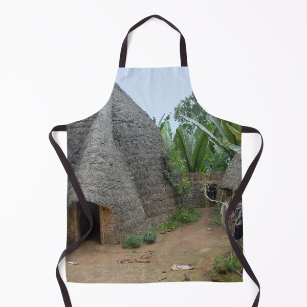 Item preview, Dorse Village Bamboo Houses Street, Etiopia, Africa designed and sold by worldways.