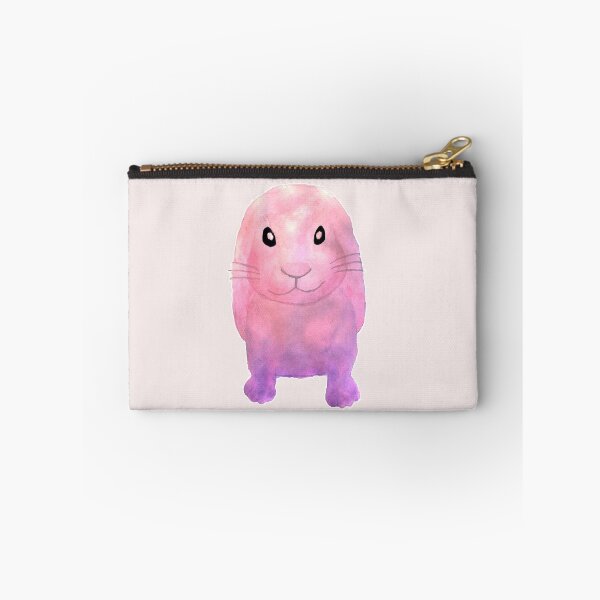 Item preview, Cute watercolor easter bunny pink purple bunny very cute watercolour rabbit designed and sold by WatercolorFun.