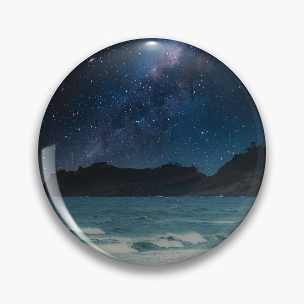 Item preview, Night time photo of the coast showing the milky way. designed and sold by tamarus85.