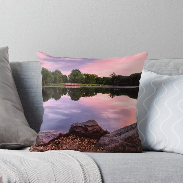 Item preview, Quiet little pond at sunset designed and sold by tamarus85.