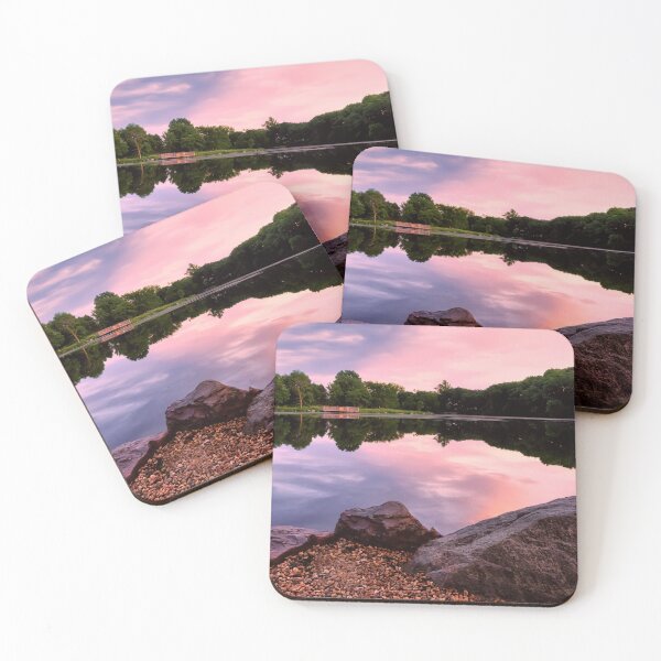 Item preview, Quiet little pond at sunset designed and sold by tamarus85.