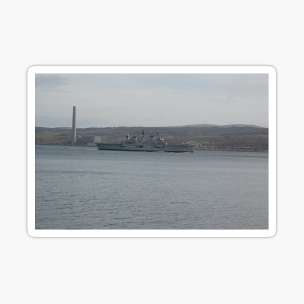 Item preview, HMS Illustrtrious in the Firth of Clyde designed and sold by Jeff McCormick.
