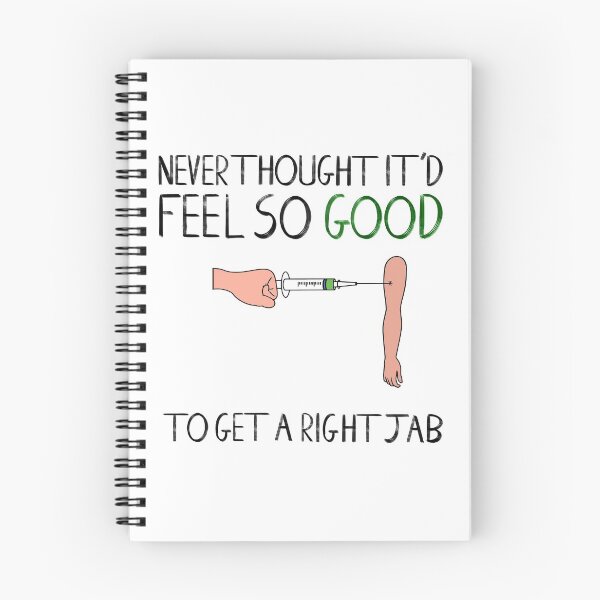 Item preview, Just got my jab! designed and sold by ACoolDuck.