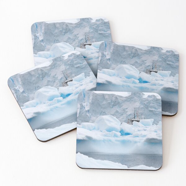 Item preview, "Dwarfed by Ice ~ Neko Harbour Antarctica" designed and sold by Robert Elliott.