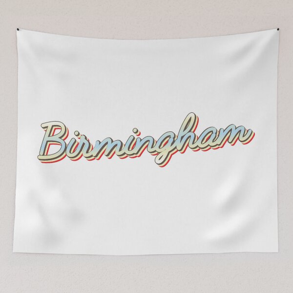 Item preview, Birmingham College Town Script 1 designed and sold by Lokalista.