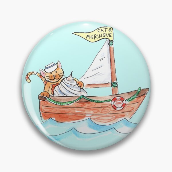 Item preview, Cat & Meringue: daily doodle design  designed and sold by Hannah's  Doodles.
