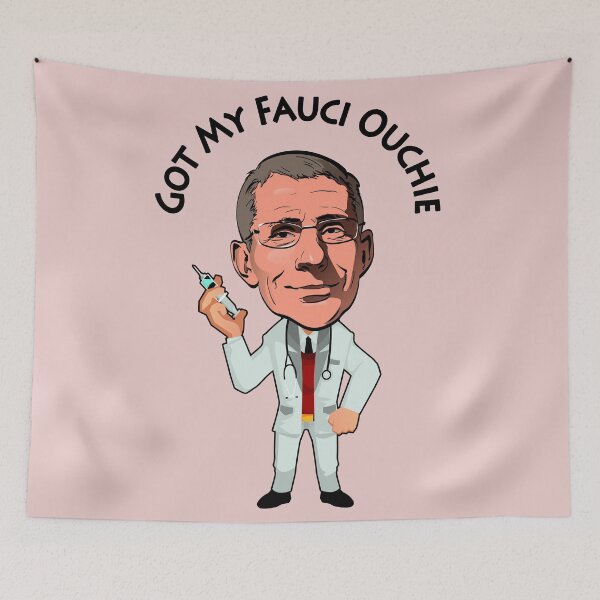 Item preview, Got My Fauci Ouchie Vaccination T-Shirt, Get Vaccinated Shirt, Dr. Fauci Ouchie Vaccine Sticker Fauci Ouchie shirt, Vaccines Shirt, Funny Vaccines Shirt, Vaccinated Shirt, Dr. Fauci Gift Shirt designed and sold by GalleryArtField.