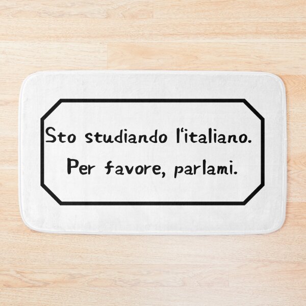 Item preview, I am studying Italian, please speak to me. designed and sold by Aooms123.