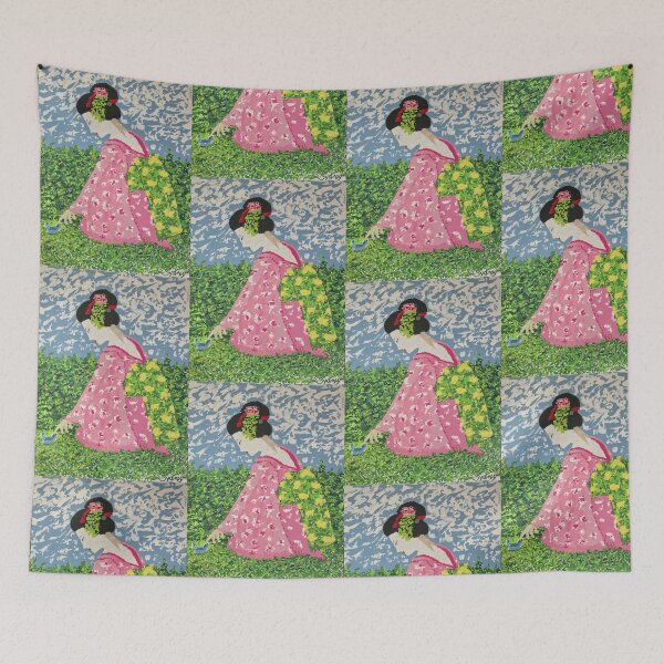 Item preview, the Maiko and the Bluebird designed and sold by Sydney Edmond.