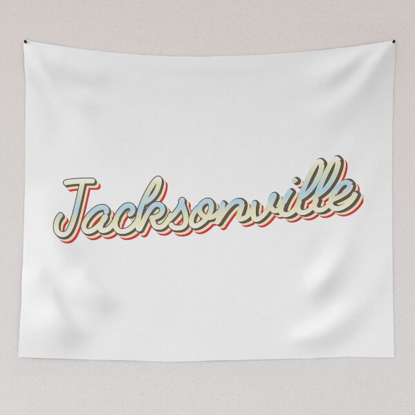 Item preview, Jacksonville College Town Script 1 designed and sold by Lokalista.