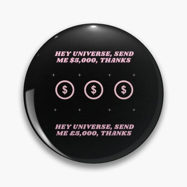 Item preview, Hey Universe, send me $5,000, thanks. Manifest Money fast with the Law Of Atrraction designed and sold by Highon444.