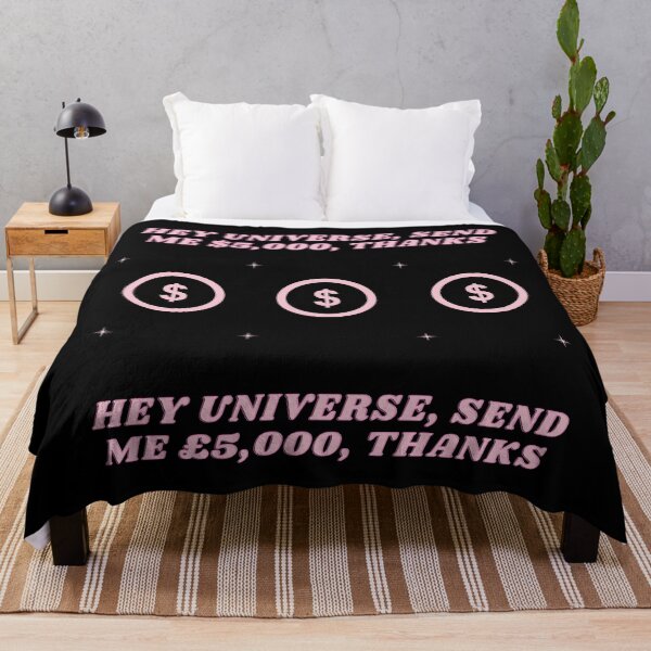 Item preview, Hey Universe, send me $5,000, thanks. Manifest Money fast with the Law Of Atrraction designed and sold by Highon444.