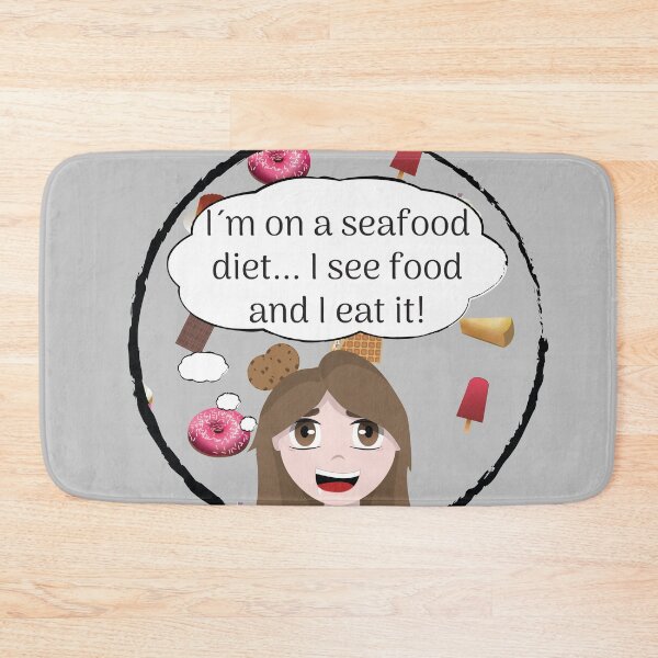 Item preview, I´m on a seafood diet designed and sold by myseptember18th.
