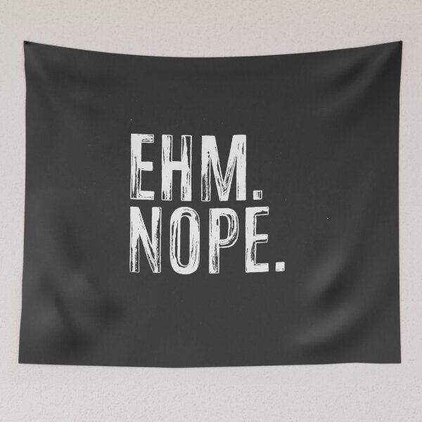 Item preview, "Um. Nope." Lettering Rough Handlettering designed and sold by gamboling.