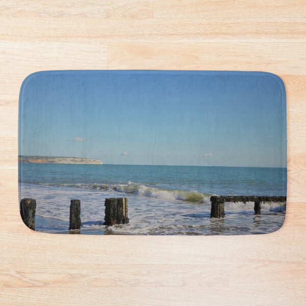 Item preview, Wave Break on Shanklin designed and sold by PowderLanePress.