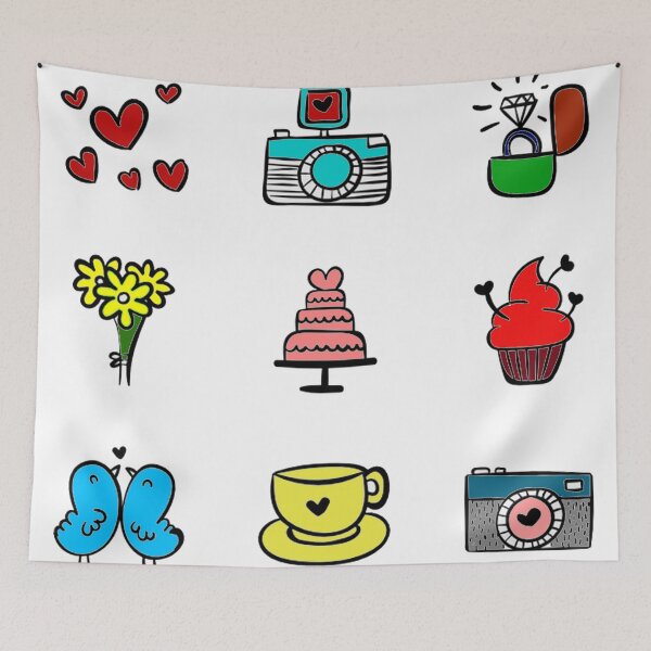 Item preview, Cute school doodle  designed and sold by ESDT.