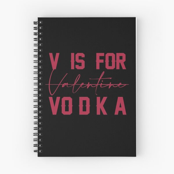 Item preview, V is for Valentine Vodka designed and sold by Christian Sales.