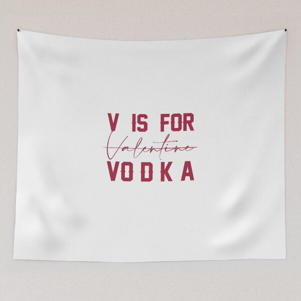 Artikelvorschau, V ist für Valentine Vodka entworfen und verkauft von Christian Sales.
