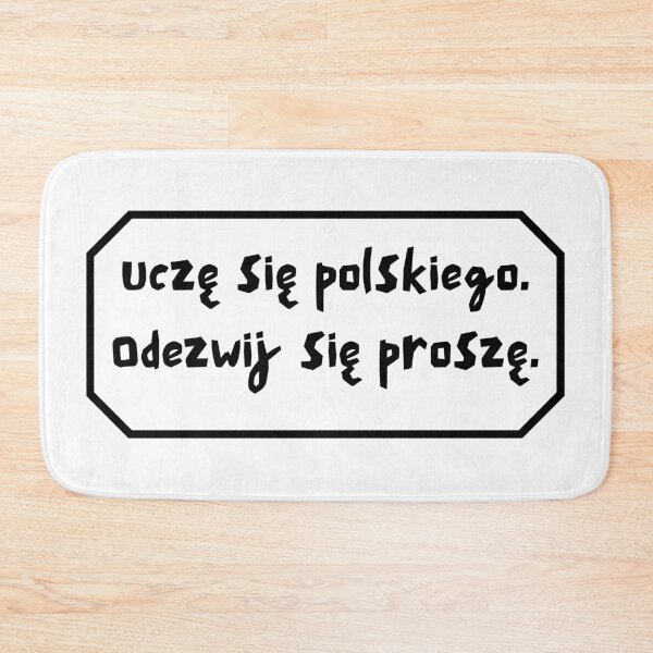 Item preview, I am studying Polish, please speak to me. designed and sold by Aooms123.