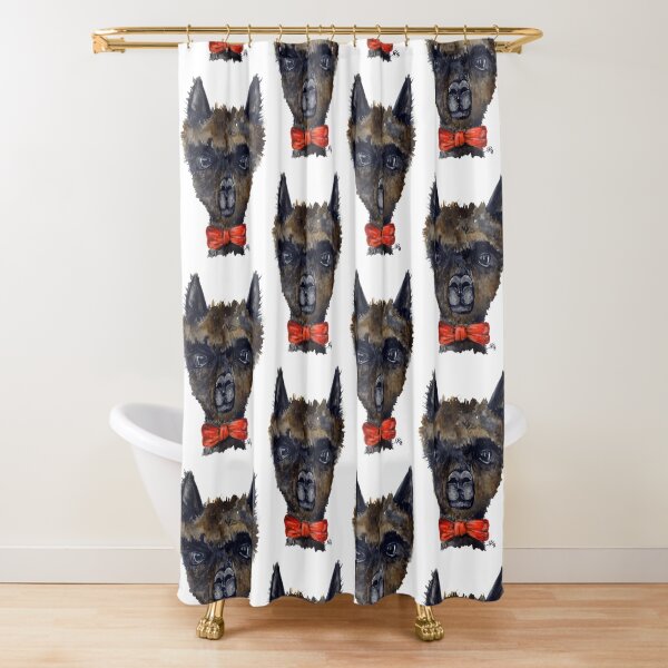Item preview, Hipster Alpaca with Bowtie designed and sold by sarahvogelart.