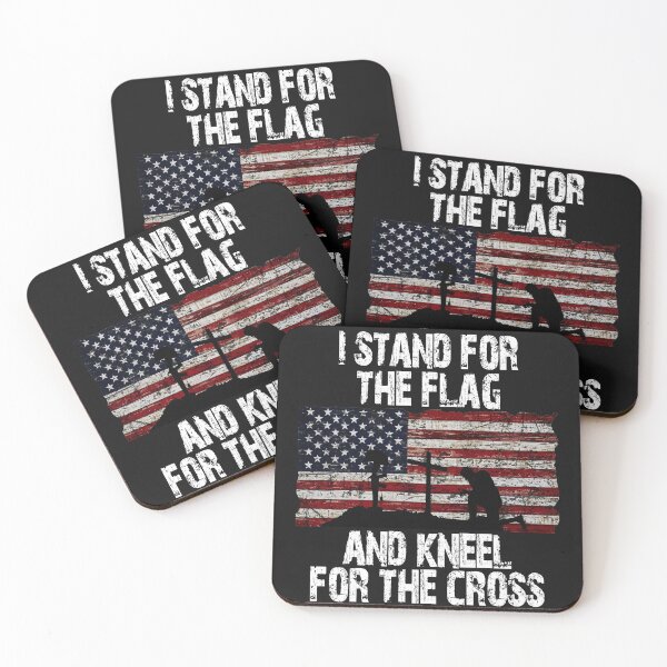 Item preview, I stand for the Flag and Kneel for the cross designed and sold by Crystalsgraphix.