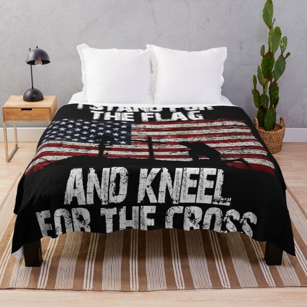 Item preview, I stand for the Flag and Kneel for the cross designed and sold by Crystalsgraphix.