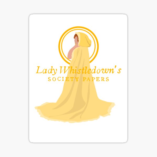 Item preview, Lady whistledown Bridgerton designed and sold by hystericalgigi.