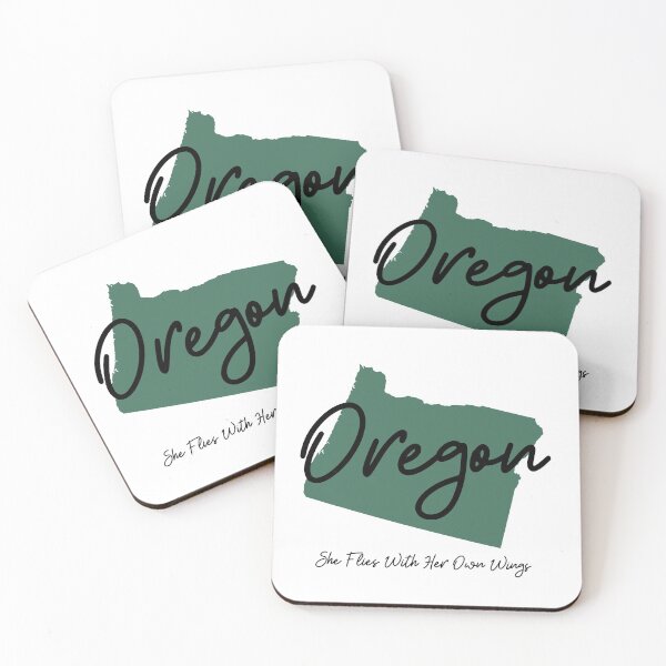 Artikelvorschau, Oregon State Motto Sie fliegt mit ihren eigenen Flügeln entworfen und verkauft von Danielle Slade.