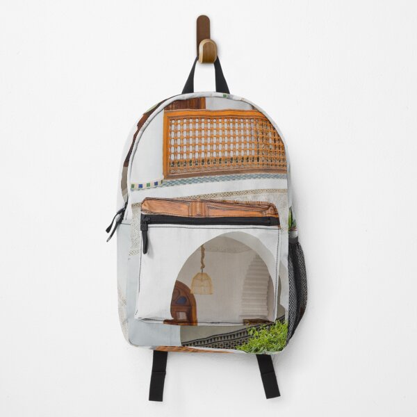 Item preview, white riad in Marrakech medina, Morocco designed and sold by Morocco Marrakech Photo Prints.