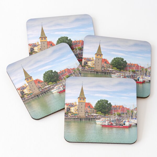 Item preview, Lindau harbor at springtime, Bavaria, Germany designed and sold by Travelways.