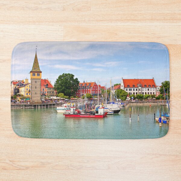 Item preview, Lindau harbor at springtime, Bavaria, Germany designed and sold by Travelways.