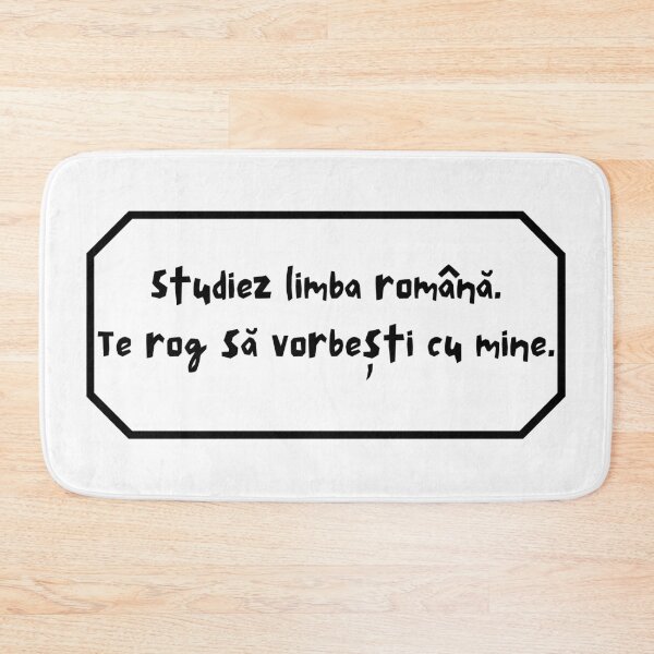 Item preview, I am studying Romanian, please speak to me. designed and sold by Aooms123.